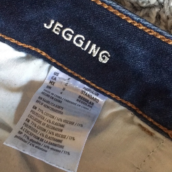 American Eagle Outfitters 360 super stretch size 0 - Picture 4 of 6